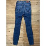 Hollister NWT  Ultra High-Rise Ripped Super Skinny Jeans in Dark Wash Photo 2