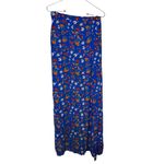 Paolita Womens Skirt Maxi Iris Side Zip Colorful Ditsy Floral Print A Photo 7