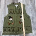 heirloom collectibles Heirloom Collectible Christmas Collection Fill Zip Sweater Vest Size XL Photo 2