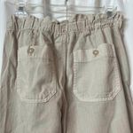 Gap Washwell Light Beige Paper Bag High Waist Pants Size Petite 2 Photo 5