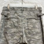 Anthropologie  camo cropped straight leg cargo pants Photo 7