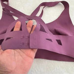 Lululemon  Laser Focused‎ Sports Bra Vintage Plum Purple Medium Support 12B/c Photo 5