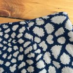 J. McLaughlin ☀️3/$25  small Sweater Skirt Tan Brown Navy Blue Animal Pencil Zip Photo 4