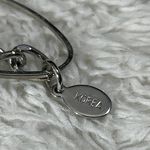 Silver Tone Chain Belt Circles Ovals Made in Korea Photo 4