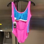 Adidas 💕 SWIMWEAR💕 Logo Stripe One-Piece Swimsuit Photo 5