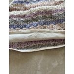 American Eagle Womens Size Medium Pastel Cropped‎ Crochet Halter Boho Beachy Purple Photo 5