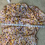 Jacqueline De Yong JDY Fifi printed 3/4‎ sleeve midi dress size EU34 US size 4 Gold Photo 12