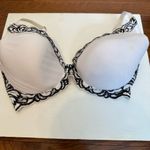 Elegant White and Black Lace Bra Size undefined Photo 7