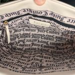 Juicy Couture Crystal Cream Brighter Than Diamond Flap Quilted Heart Bag NWT Photo 4
