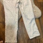 BDG Short Sleeve Jumpsuit Size Small CreamShort Sleeve Denim One Piece Zipper Photo 8