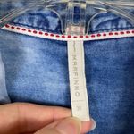 Marfinno Light Blue Chambray Denim Long Sleeve Button Up Shirt Photo 2