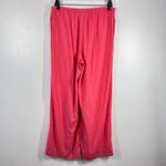A New Day Wide Leg Lounge Pants Linen Blend Drawstring Coral Pink Size Medium Photo 3