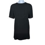 Lulus  ‘With This Kiss’ Black Flutter Sleeve Mini Dress | Size Large Photo 9