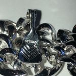 Sperry  Brand Elegant Vintage Silver Tone Boho Floral Earrings Photo 5