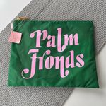 Bando Mega Carryall Zippered Pouch Set of 4 for Vacation Travel Spring Break Green Photo 2