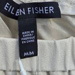 Eileen Fisher NWT  Silk Georgette Crepe Lantern Pant Bone M Photo 11