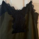 Stradivarius  Green and Black Chemise Modern Minimalist Sleepwear Photo 2