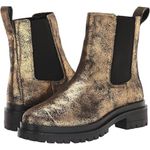 Ralph Lauren Lauren  NWB gold metallic Chelsea boot size 7.5 Photo 0