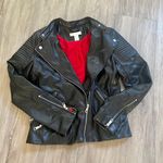 H&M Faux Leather Jacket Photo 0