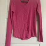 Free People  Pink Light Cardigan Photo 0