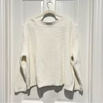 Quince  100% Organic Cotton Fisherman Boatneck Sweater Ivory XL Photo 4
