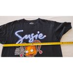 Nickelodeon By Susie short Sleeves Cotton Black T-Shirt Size XL Photo 5