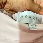 Azazie  Bridesmaid Formal Dress Rylee Blushing Pink Chiffon Size 14A Photo 10