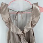 Show Me Your Mumu Dress Extra Small Samantha NWT Show Me The Ring Satin Ruffle Photo 8