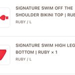 SKIMS  Signature Swim Top & Bottom Set Photo 2