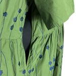 Eshakti Eshakli Square Neck Green Embroidered Floral Custom Dress Photo 10