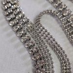 Adjustable Silver with Crystals Chain Style Belt with Elephant Head Photo 5
