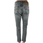 Levi's  501 Swan Island Gray Wash High Waist Stretch Skinny Denim Jeans Size 26 Photo 2
