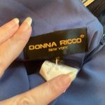 Donna Ricco   Women’s Dark Blue Sleeveless dress Size 12 EUC Photo 11