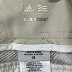 Adidas Golf Capri Pants Womens 8 Beige Climacool Ripstop Logo Athletic Casual Photo 10