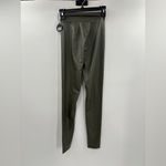 Aerie  Offline Real Luxe Olive Faux Leather Leggings Photo 4