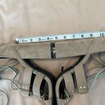 So Me Sydney sz9 4.5” block heel tan suede like sandals minimal signs of wear Size 9 Photo 12