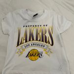 Nba Lakers Cropped Tee Photo 0