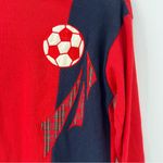 BellePointe at ease Vintage soccer tunic turtleneck sweater size Small NWT Red Photo 5