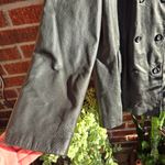 Jacqueline Ferrar  Genuine Leather Women Black Double Breasted Jacket Size XL Photo 1