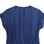 Madewell  Womens 8 Silk Fable Lined Dress in Leaf Shade Photo 4