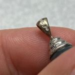 Genuine 14K Gold Tahitian Pearl Pendant Necklace Elegant Gemstone Fine Jewelry Black Photo 4