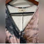 Natural Life  Fleece Onesie Pajamas Navy Pink Tie Die size XS Photo 3