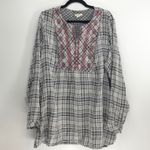 Westbound  gingham embroidered top Photo 0