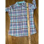 Wrangler  Blues Women Button Up Shirt Small Cowboy‎ Western Pearl Snap Rodeo Photo 7