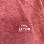 L.L. Bean women Burgundy Zip Photo 2