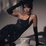 ZARA  dress maxi  Black Sequin Halter party cocktail night out evening date  Photo 11