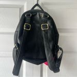 Betsey Johnson Vintage  Floral Backpack Pink/black/white Y2K Photo 2