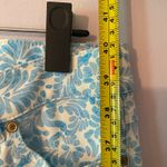 J. McLaughlin Blue White Floral Patterned Pants Preppy Slacks Straight Women's 6 Photo 8