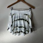 Lululemon Skirt White Tie-Dye Court Rival High Rise Long 6 NEW Layered Skort Photo 6