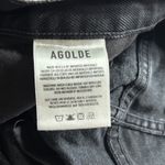 AGOLDE  Women Black High 90's Fit Rise Straight Leg Distressed Jeans Size 27 0375 Photo 10